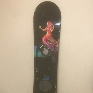 スノボレディース板とブーツ