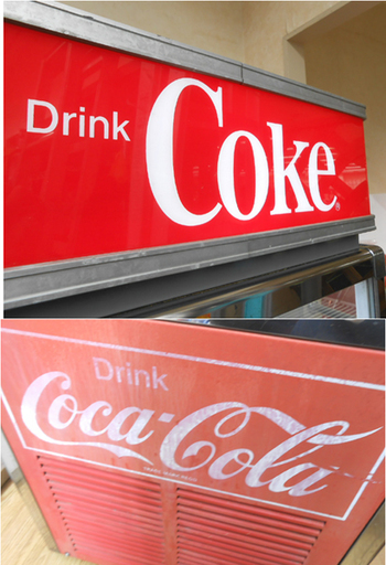 Coca-Cola/コカ・コーラ 冷蔵ショーケース SHC-C380 4面 SANYO