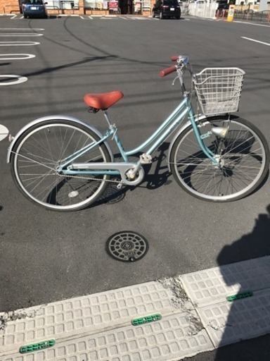 BS２６インチ、オ一トライト、コバルトグリーン,これだけ直して、超お買い得