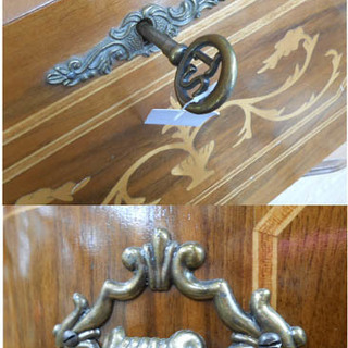 ライティングビューロー デスク 机 引出し 収納 アンティーク調 クラシック家具 ☆ PayPay(ペイペイ)決済可能 ☆ 札幌市 清田区 平岡