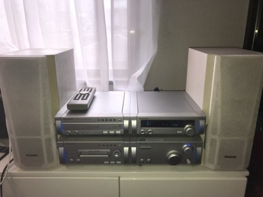定価10万 CD、MDコンポ panasonic 完品
