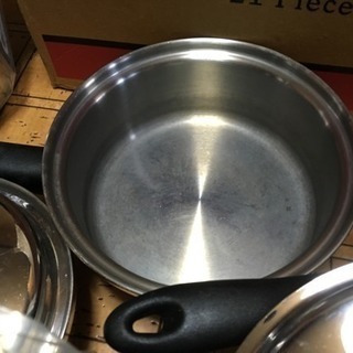 (中古)アムウェイ Amway クイーンクックウェア 鍋セット