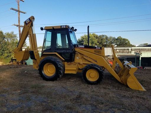 優れた1998年Caterpillar 416バックホー