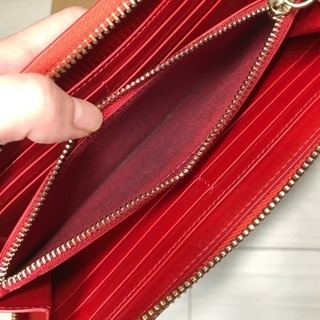 クリスチャンルブタン 長財布 ソール柄 (ブルー×レッド)