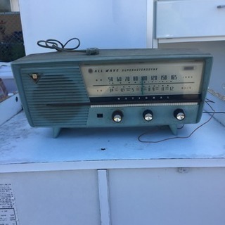 ナショナルのラジオです。