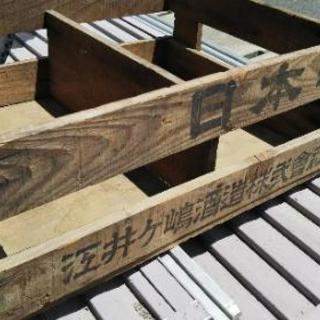 レトロ木箱  日本魂