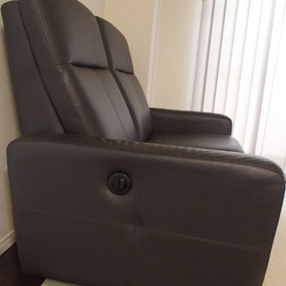 大塚家具 電動リクライニングソファ SD-310　２人掛け ブラウン茶色 　ハイバック　省スペース 