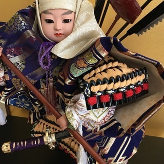 弁慶の日本人形