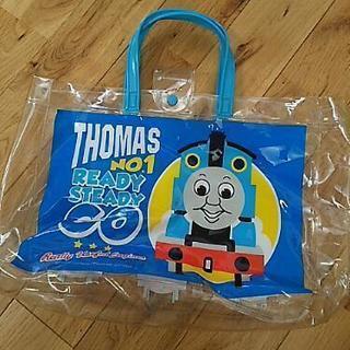機関車トーマスのビニールバッグ 300円