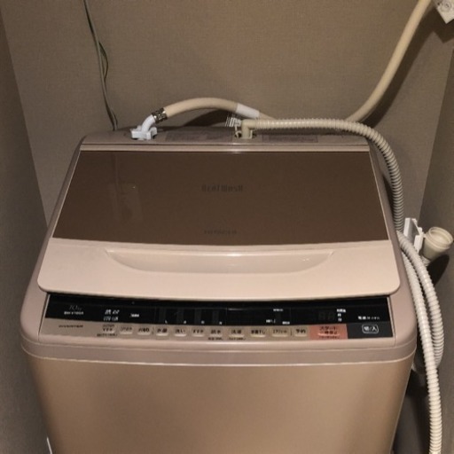 日立 全自動洗濯機 ビートウォッシュ 10キロ - 生活家電