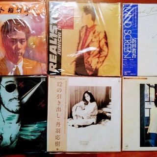 ＬＰレコード　７０年代　フォーク、ロック、ニューミュージック等　３３枚