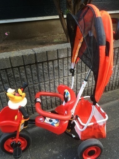 ミッキーの三輪車 美品 Www Westhallglamping Co Uk
