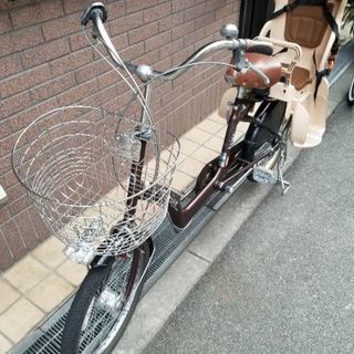 ブラウンブリーゼ子供乗せ自転車