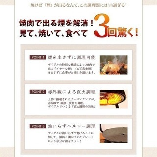 ザイグルハンサム ブラック ホットプレート 焼肉