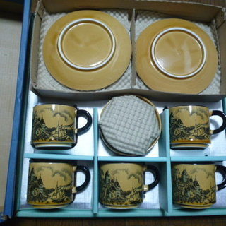 新品 コーヒーカップとソーサー５個セット(兵庫県尼崎市)