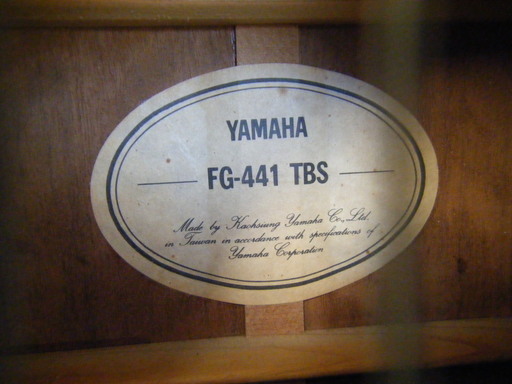Yamaha 　FG-441 TBS 　トラッドウエスタン　中古・良好！