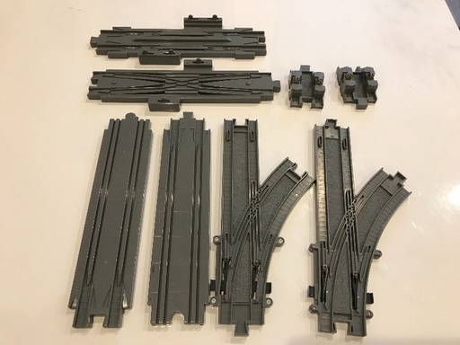 トミカ プラレールアドバンス レールセット Sala 豊島の模型