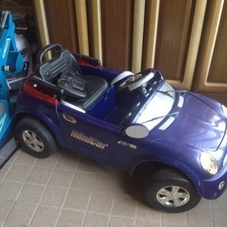 乗用玩具 子供用 車 ミニクーパー風ジャンク