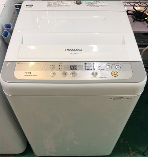 【送料無料・設置無料サービス有り】洗濯機 2016年製 Panasonic NA-F50B10 中古