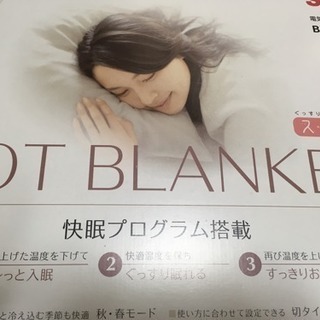 【商談成立】未使用品 サンヨー電気毛布