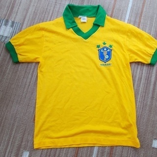 ブラジル　サッカーユニフォーム　キッズ