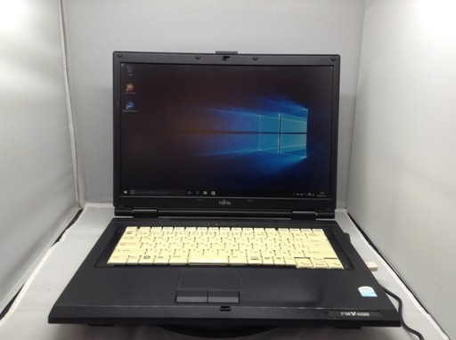 激安6,000円!!Windows10●ネット、ＣＤ再生、Youtube対応●富士通　FMV-A6260●Windows10 64bit メモリ2ギガ CD●Celeron 540 1.86ギガ HDD80GB●office2013互換対応●K67