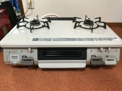 ガスコンロ ガスレンジ リンナイ 2014年 魚グリル未使用？ 都市ガス RT６４JH-R