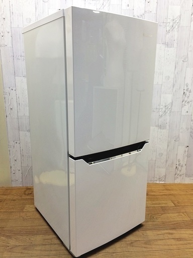 ハイセンス　Haisense　2ドア冷凍冷蔵庫　2017年式　HR-D1301
