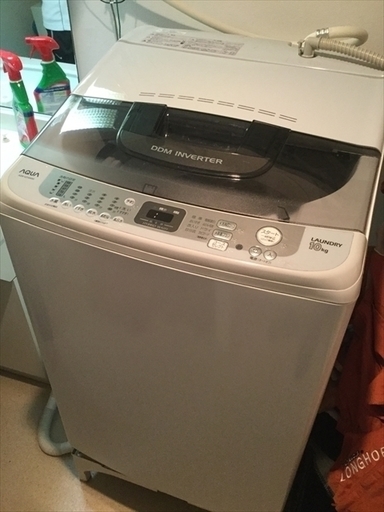 アクア ★簡易乾燥機能付き洗濯機(10.0kg)　 完動品   型式 AQW-VZ10A　2012年製　洗濯10.0kg