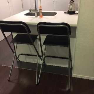 IKEA椅子2脚で1000円（6月1、4、5日のお渡し)