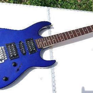 【GRX70】アイバニーズ  ギター青紫 たて100×横32×厚...