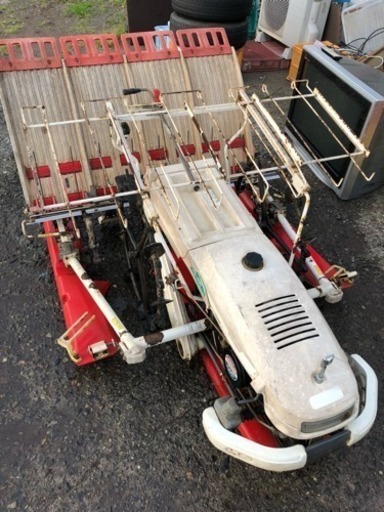 【中古】 ヤンマー 歩行型田植機AP400　4条植　UFO自動制御