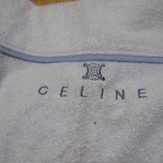 【値下げ】　セリーヌ・ＳＥＬＩＮＥ　水色のタオルケット　