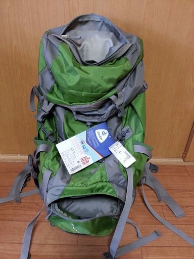 富士登山に1回使用、ドイター登山用リュック38