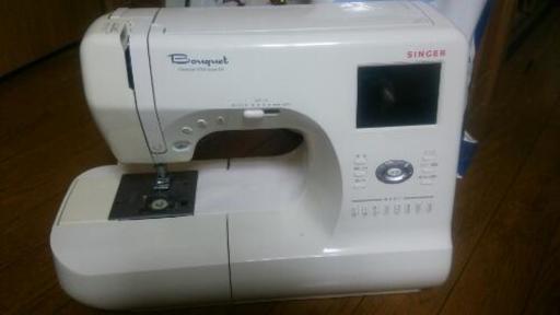 ミシン（Bouquet 高級ミシン シンガー 中古美品 Computer9700 superDX 