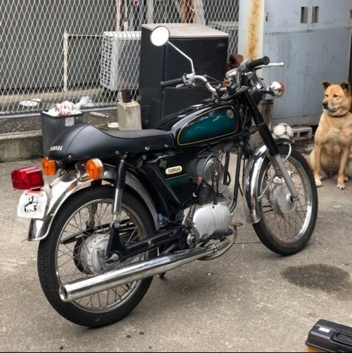 YAMAHA YB-1 ‘98 ブルー 機関良好 整備済 人気のSR仕様年式
