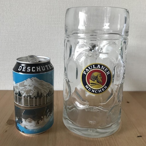 ドイツpaulaner オクトーバーフェスト 1リットルビールジョッキ 2個 洗浄済み中古 Tictac 東新宿の食器 コップ グラス の中古あげます 譲ります ジモティーで不用品の処分