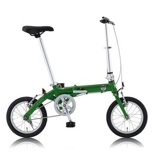 ★FIAT AL-FDB140 折りたたみ 自転車 緑 グリーン★ミニベロ FIAT フィアット FIAT AL-FDB140 折りたたみ自転車 14型 変速