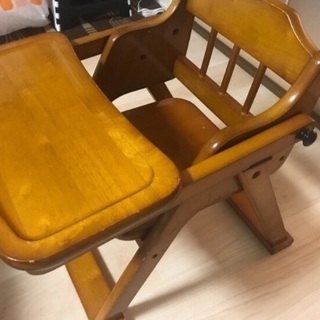 子供用 木の椅子