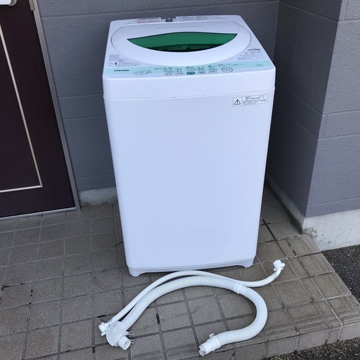 完動◆東芝/TOSHIBA 全自動洗濯機 5.0kg AW-505 2011年製 縦型 ホワイト◆