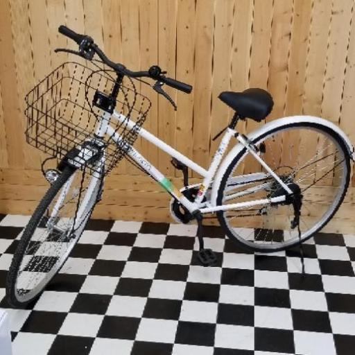 ママチャリ シティサイクル 27インチ シマノ６段ギア 通学自転車