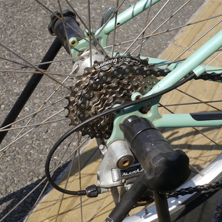 値下げしました。ビンテージ防犯登録込 ビアンキ マウンテン NYALA 26