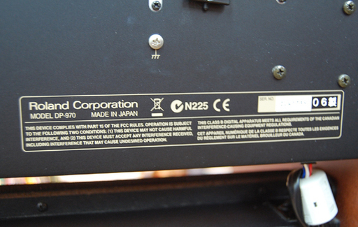 Roland/ローランド 電子ピアノ DP-970 デジタルピアノ イス付属 