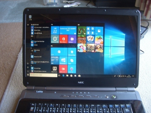 Windows10 　NEC  PC-LL700VG6B　すぐに使用できます