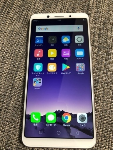 【ほぼ新品】スマホ OPPO F5 （RAM4GB）顔認証あり
