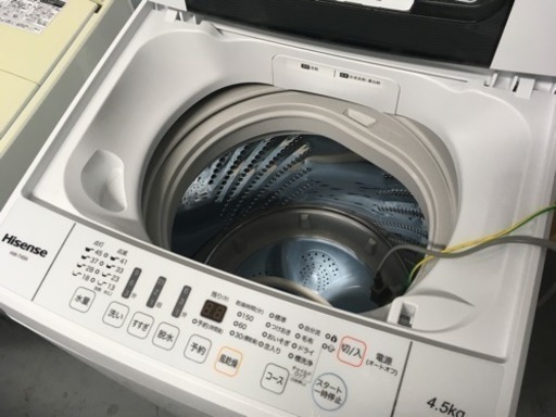 洗濯機 Hisense HW-T45A 4.5kg