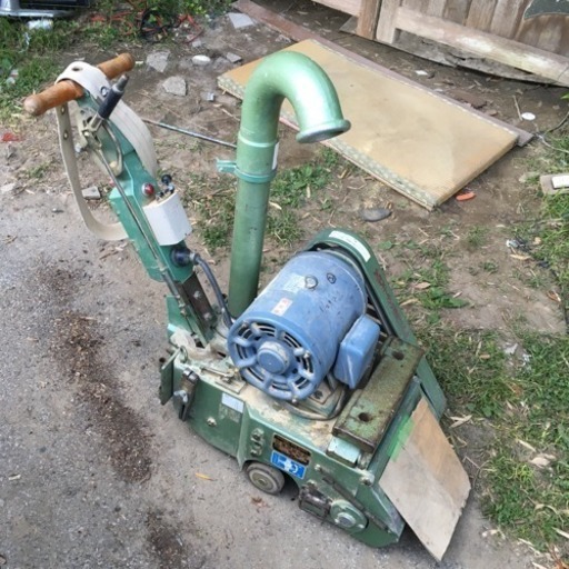 中古 ＊YASKAWA ヤスカワ電気 200V+葦原製作所 フロアサンダー