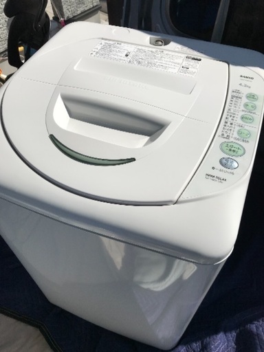 新田様御予約中2010年製SANYO全自動洗濯機4.2キロ美品！千葉県内配送無料！設置無料！