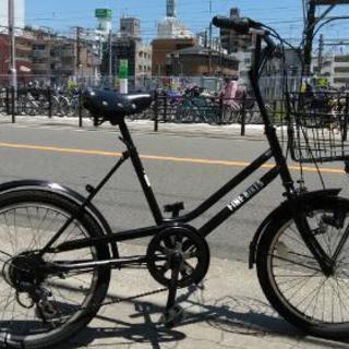 ♪ジモティー特価♪シマノ外装6段変速・前カゴ・ライト 20型中古