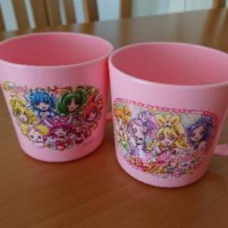 お取引中 プリキュアコップ６個 ペンライト ふじもん 北葛城のキッズ用品 その他 の中古あげます 譲ります ジモティーで不用品の処分
